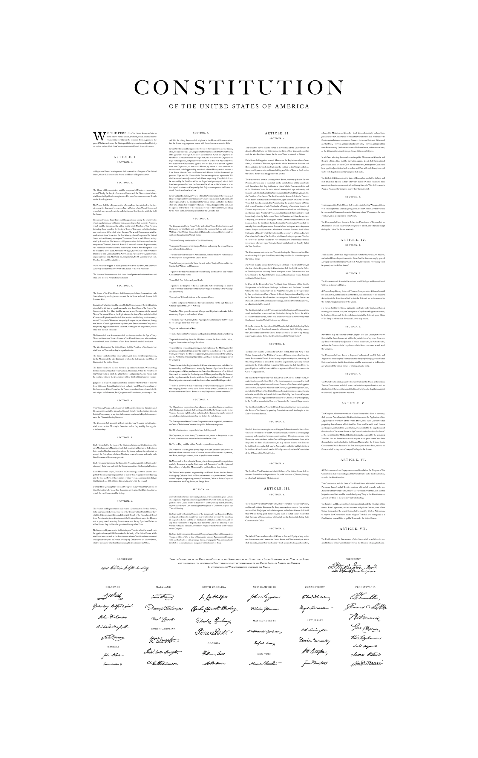 Rothridge Broadside of the Declaration of Independence